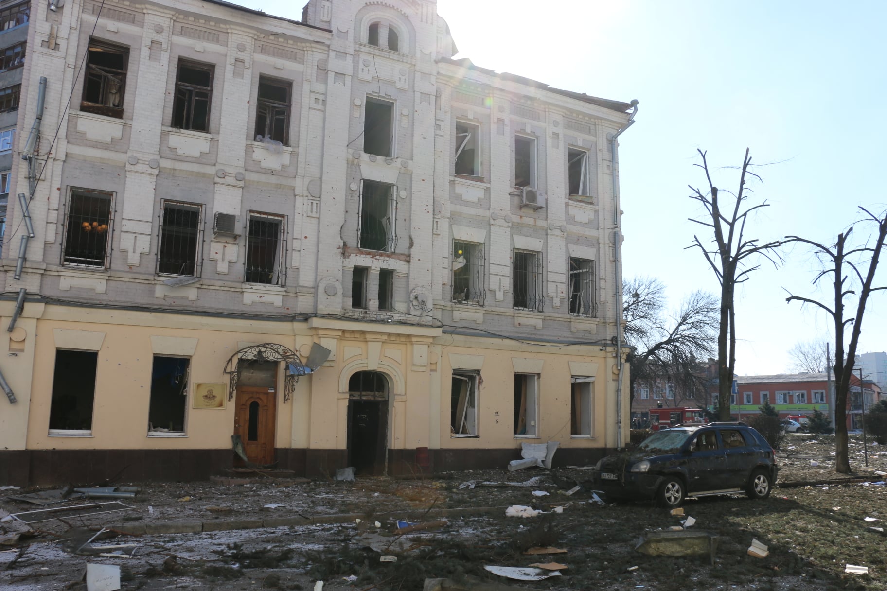 Foto: Hauptverwaltung des Notdienstes der Ukraine in der Region Charkiw